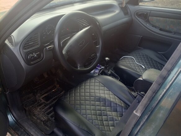 2007 Chevrolet Aveo I Рестайлинг, синий, 350000 рублей - вид 10