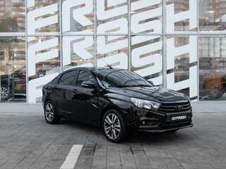 2021 Lada (ВАЗ) Vesta I, чёрный, 1135000 рублей, вид 1
