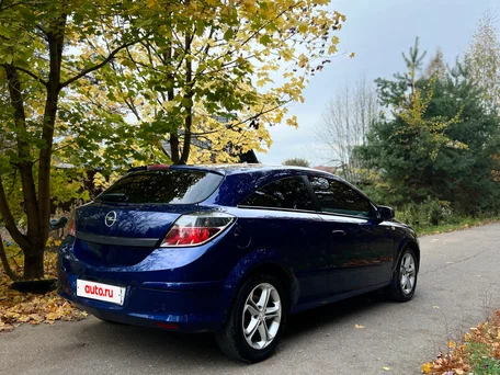 2007 Opel Astra GTC H Рестайлинг, синий, 370000 рублей, вид 4