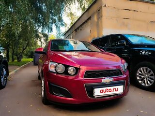 2012 Chevrolet Aveo II, красный, 550000 рублей, вид 1