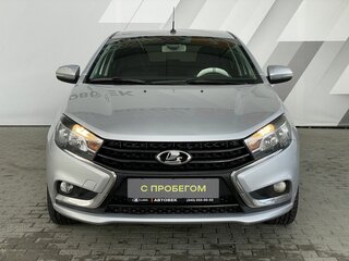 2017 Lada (ВАЗ) Vesta I, серебристый, 628000 рублей, вид 2