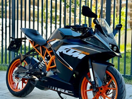 2014 KTM RC 200, чёрный, 200000 рублей, вид 2