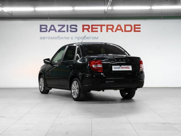 2023 Lada (ВАЗ) Granta I Рестайлинг, чёрный, 929000 рублей - вид 6
