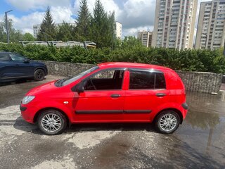 2010 Hyundai Getz I Рестайлинг, красный, 360000 рублей, вид 4