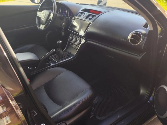 2007 Mazda 6 II (GH), пурпурный - вид 9