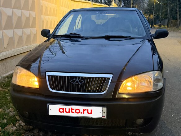 2007 Chery Amulet (A15) I, чёрный, 150000 рублей
