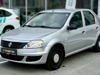 2014 Renault Logan I Рестайлинг, серый, 540000 рублей, вид 2