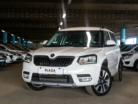 2014 Skoda Yeti I Рестайлинг, белый, 1379000 рублей