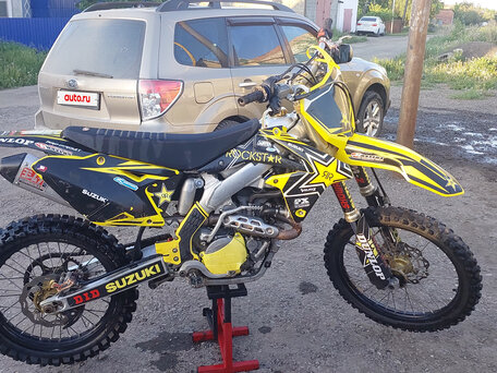 2012 Suzuki RM-Z 450, жёлтый, 260000 рублей, вид 2