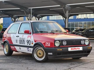 1990 Volkswagen Golf II, красный, 440000 рублей, вид 1