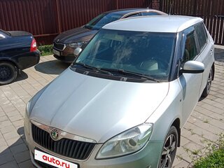 2012 Skoda Fabia II Рестайлинг, серый, 385000 рублей, вид 3