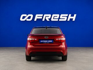 2011 Kia Rio III, красный, 789050 рублей, вид 4