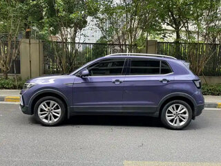 2022 Volkswagen T-Cross I (China Market), фиолетовый, 1550004 рублей, вид 4