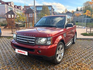 2007 Land Rover Range Rover Sport Supercharged I, красный, 1290000 рублей, вид 5