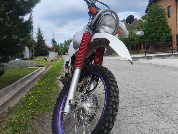 1996 Yamaha TT-R250, белый, 230000 рублей - вид 11