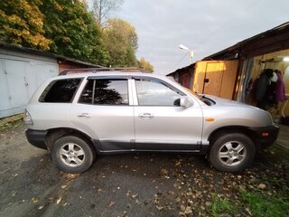 2003 Hyundai Santa Fe I, серебристый, 350000 рублей, вид 3
