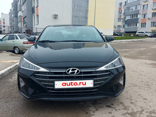 2019 Hyundai Elantra VI (AD) Рестайлинг, чёрный, 1600000 рублей, вид 1