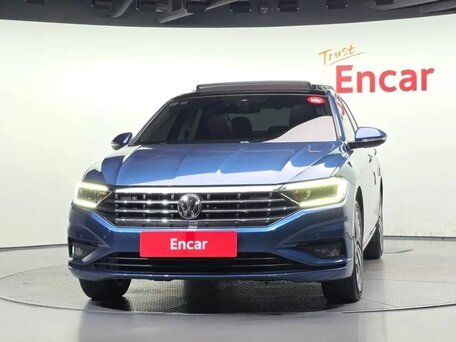 2021 Volkswagen Jetta 8-speed VII, синий, 1997000 рублей, вид 1