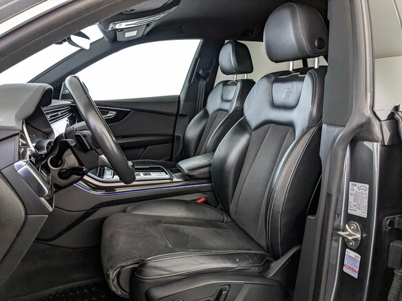2019 Audi Q8 45 TDI I (4M), серый - вид 19