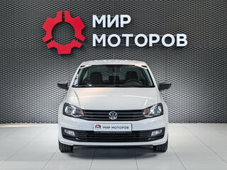 2019 Volkswagen Polo V Рестайлинг, белый, 1100000 рублей, вид 2