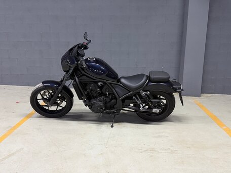 2023 Honda CMX 1100 Rebel, чёрный, 950000 рублей, вид 3