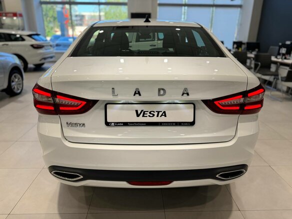 2026 Lada (ВАЗ) Vesta I Рестайлинг (NG), белый - вид 4