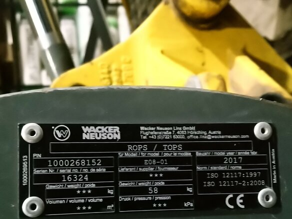 2017 Wacker Neuson 1404, жёлтый, 1950000 рублей - вид 8