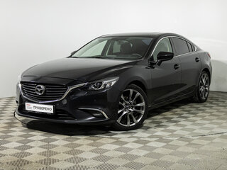 2015 Mazda 6 III (GJ) Рестайлинг, чёрный, 1749700 рублей, вид 1