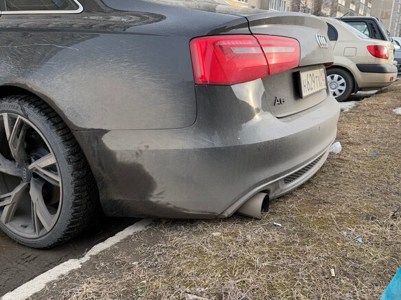 2012 Audi A6 IV (C7), чёрный, 1390000 рублей - вид 12