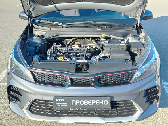 2021 Kia Rio X IV Рестайлинг, серый, 1739000 рублей - вид 8