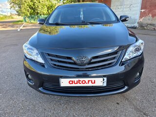 2011 Toyota Corolla X (E140, E150) Рестайлинг, чёрный, 750000 рублей, вид 2