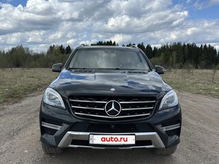 2014 Mercedes-Benz M-Класс 350 CDI III (W166), чёрный, 2550000 рублей, вид 2