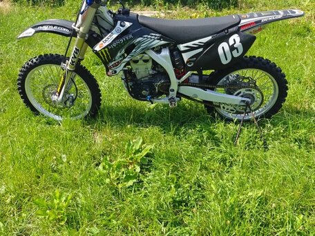 2009 Yamaha YZ450F, чёрный, 240000 рублей, вид 2