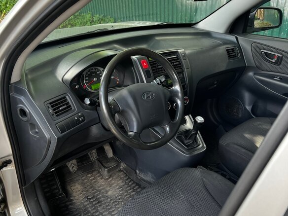 2008 Hyundai Tucson I, серебристый - вид 7