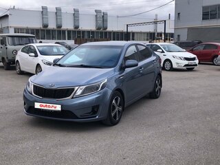 2014 Kia Rio 4-speed III, голубой, 790000 рублей, вид 1