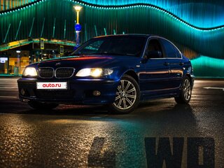 2003 BMW 3 серии 325xi IV (E46) Рестайлинг, синий, 690000 рублей, вид 1