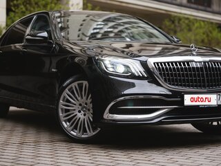 2019 Mercedes-Benz Maybach S-Класс 450 I (X222) Рестайлинг, чёрный, 7900000 рублей, вид 5