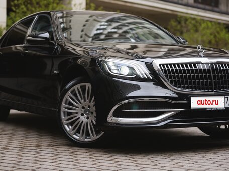 2019 Mercedes-Benz Maybach S-Класс 450 I (X222) Рестайлинг, чёрный, 7350000 рублей, вид 5