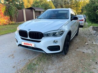 2015 BMW X6 35i II (F16), белый, 2500000 рублей, вид 2