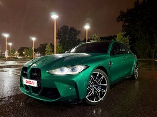 2022 BMW M3 Competition Package VI (G80), зелёный, 8500000 рублей, вид 2