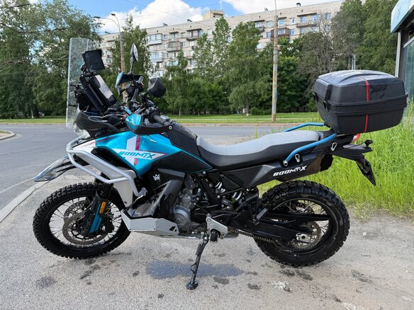 2025 CFMoto 800MT-X, голубой, 805000 рублей - вид 1