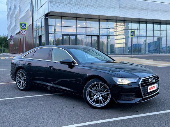 2020 Audi A6 40 TFSI V (C8), чёрный, 3450000 рублей - вид 2