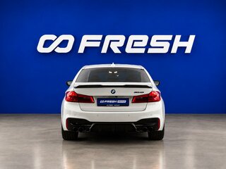 2018 BMW 5 серии 540i xDrive VII (G30/G31/G38), белый, 4499046 рублей, вид 4