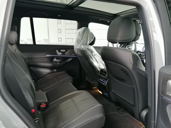 2026 Mercedes-Benz GLS 450 d II (X167) Рестайлинг, серый - вид 19