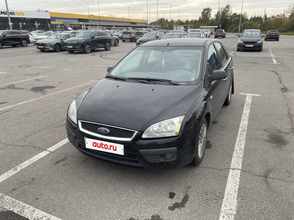 2006 Ford Focus II, чёрный, 180000 рублей