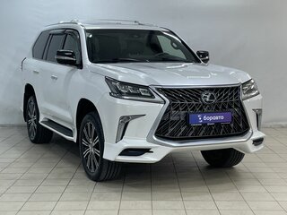 2017 Lexus LX 570 III Рестайлинг 2, белый, 7850000 рублей, вид 2
