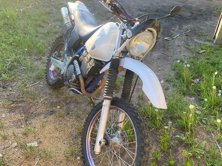 1998 Yamaha TT250R, белый, 260000 рублей, вид 2
