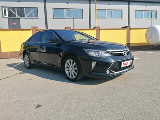 2017 Toyota Camry VII (XV50) Рестайлинг 2, чёрный, 1530000 рублей, вид 1