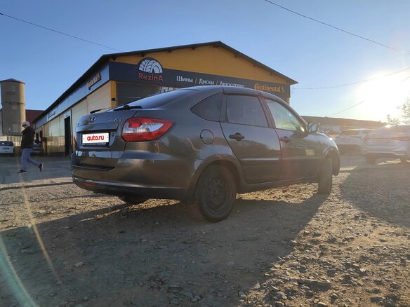 2016 Lada (ВАЗ) Granta I, коричневый, 422000 рублей - вид 8