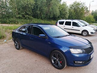 2019 Skoda Rapid I Рестайлинг, синий, 1170000 рублей, вид 2